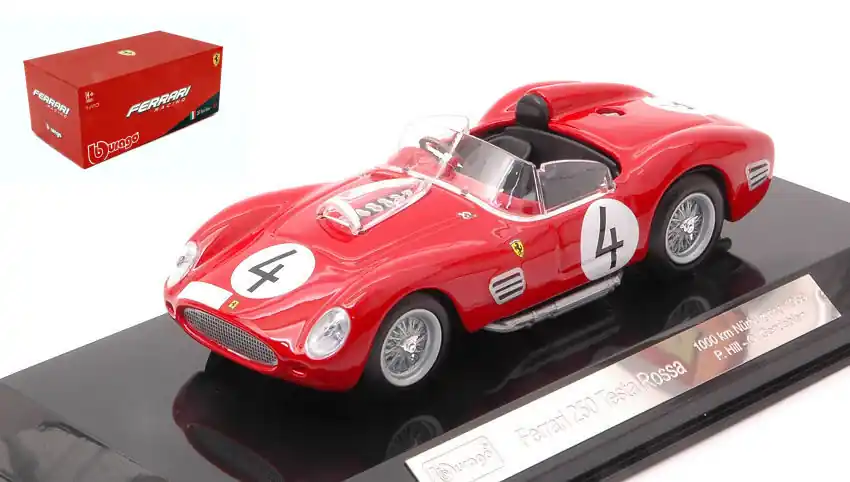 Ferrari 250 Testa Rossa n.4 1000 km Nürburgring 1958 Hill-Gendebien Exkluzív ajánlat