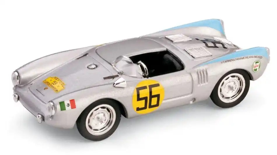 Népszerű Porsche 550 RS n.56 Carrera Panamericana Mexico 1954 Jaroslav Juan