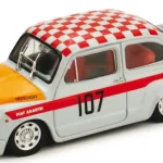 Abarth Fiat 600 1000 Corsa n.107 500km Nürburgring győztes 1967 Edelhof Biztonságos fizetés