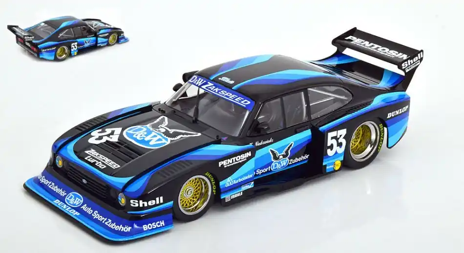 Ford Capri Turbo GR.5 Team DW n.53 DRM Spa 1980 K. Niedwiedz Azonnali szállítás
