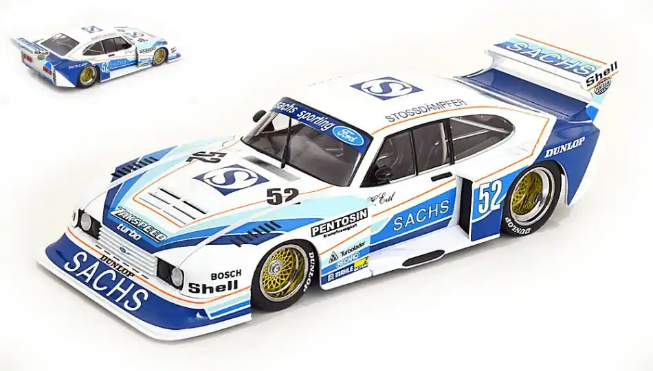 Ford Capri Turbo GR.5 Team Sacha n.52 DRM Zolder 1979 H. Heyer Legnépszerűbb