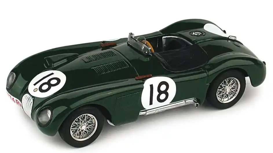 Árengedmény Jaguar C-type n.18 24h Le Mans győztes 1953 T. Rolt - D. Hamilton