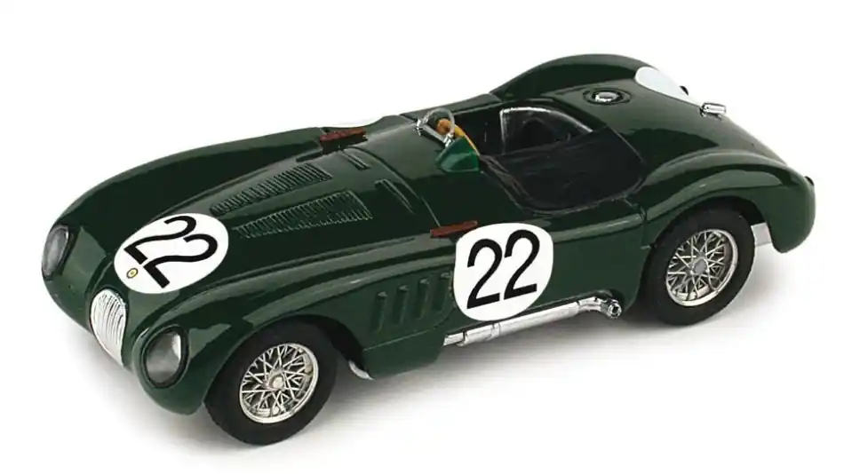 Kiárusítás Jaguar C-type XK 120C n.22 24h Le Mans 1951 S. Moss - J. Fairman