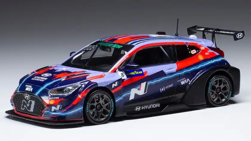 Hyundai Veloster n.8 ETCR 2021 A. Farfus Legkelendőbb