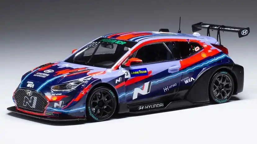Hyundai Veloster n.3 ETCR 2021 T. Chilton Legkelendőbb