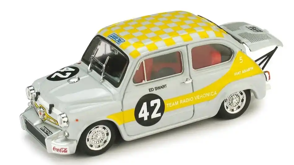 Árengedmény Abarth Fiat 600 1000 n.42 SC.Radio Veronica Zandvoort Trophy 1969
