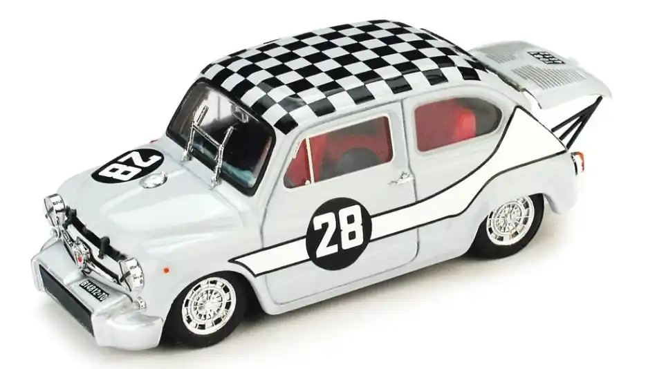 Akciós ár Abarth Fiat 600 1000 Berlina n.28 Scuderia Abarth 2nd Zandvoort Trophy 1969