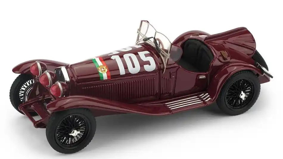 Akciós ár Alfa Romeo 2300 n.105 Mille Miglia 1932 T. Nuvolari - G.B. Guidotti
