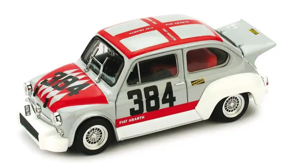 Azonnali szállítás Abarth Fiat 1000 n.384 Trento-bondone 1971 D. Gargan