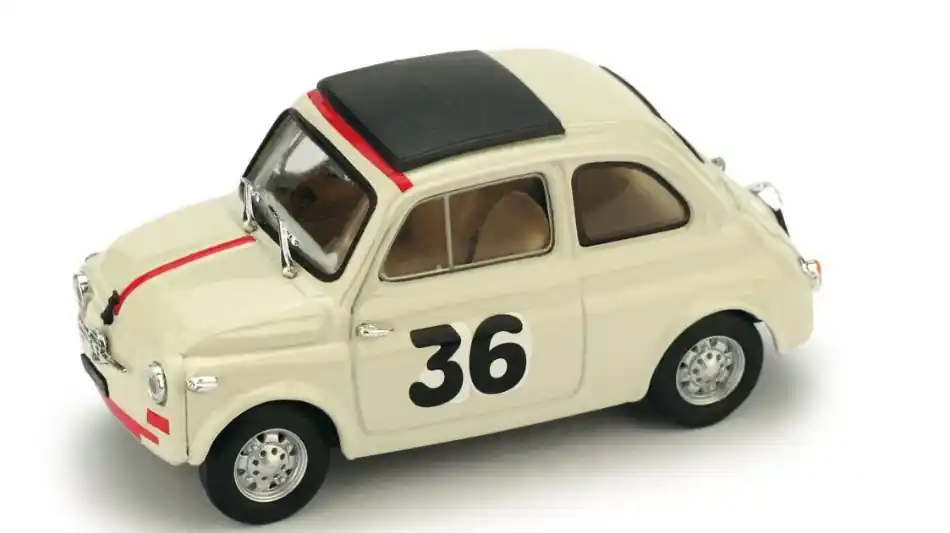 Rendeld meg most Fiat 500 Nuova n.36 Preparata Gigetto Giraldi Premio Campagnano Vallelunga 1965 Ignazio Giunti