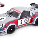 Szuper akció Porsche 911 930 Carrera RSR Turbo 2.1L team Martini Rossi racing n.9 2nd 6h Watkins Glen 1974 G.V. Lennep - H. Müller