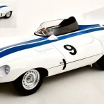 Árengedmény Jaguar D-type 3.4L team Briggs Cunningham n.9 24h Le Mans 1955 P. Walters - W. Spear
