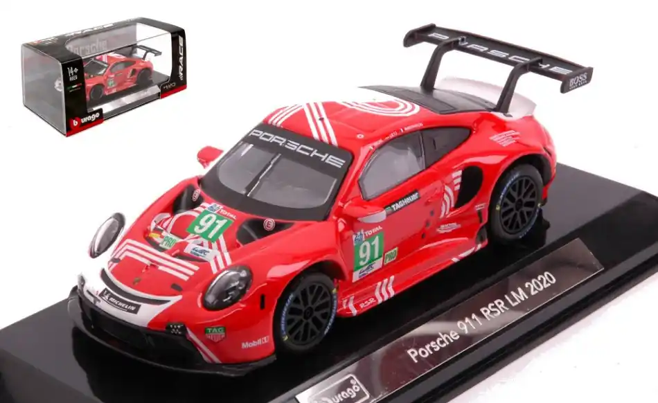 Porsche 911 991-2 RSR Team Porsche GT n.91 24h Le Mans 2020 R. Lietz - G. Bruni - F. Makowiecki Rendeld meg most