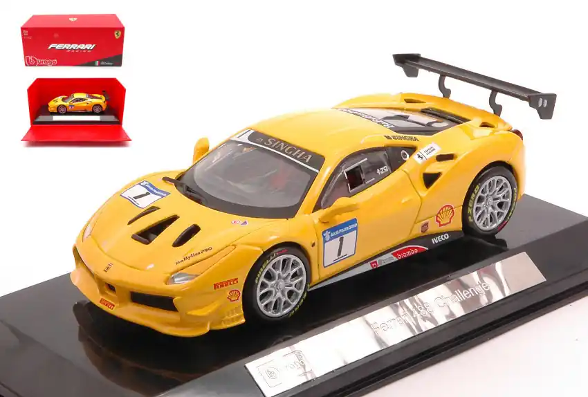 Gyors kiszállítás Ferrari 488 Challenge n.1 2016