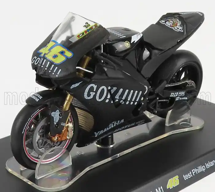 Expressz szállítás Yamaha YZR-M1 46 Test Phillip Island Motogp 2004 V. Rossi