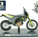 Kedvezményes ár Husqvarna 701 Supermoto 2023 motor modell talapzaton