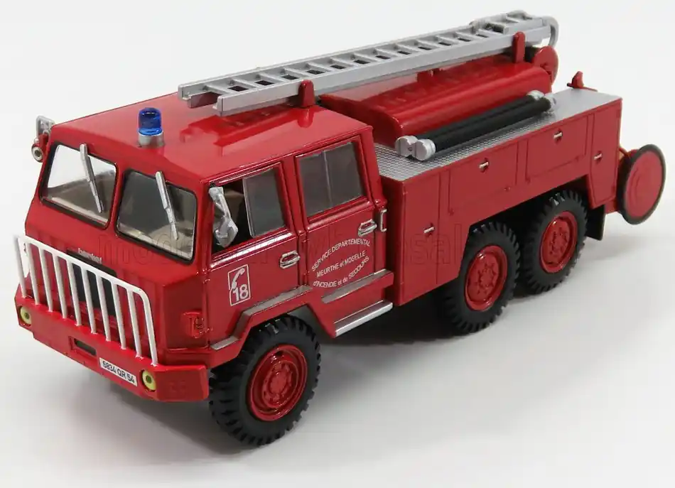 Berliet FF 6x6 FPT HR tűzoltóautó 1971 Akció