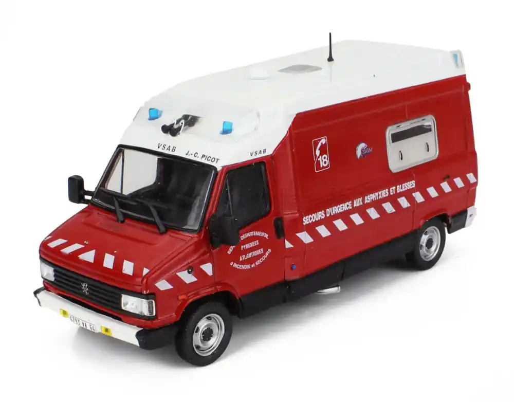 Utolsó esély Peugeot J5 Maxum tűzoltóautó 1982
