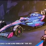 Kiárusítás Alpine F1 A525 10 Pierre Gasly vagy 43 Franco Colapinto 2025 CaDA építhető modell