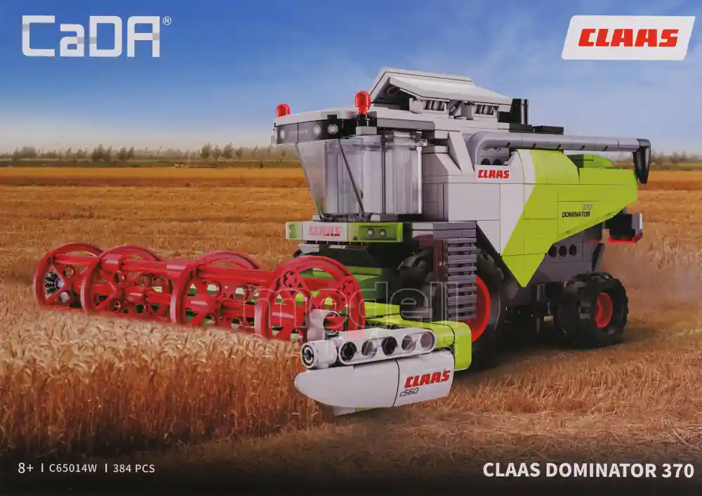 Kihagyhatatlan ajánlat Claas Dominator 370 kombájn CaDA építhető modell