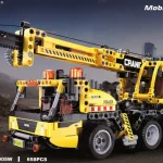 Mobile Crane CaDA építhető modell Expressz kézbesítés