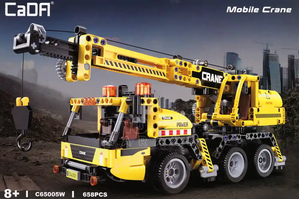 Mobile Crane CaDA építhető modell Expressz kézbesítés