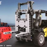 Azonnali szállítás Forklift targonca CaDA építhető modell