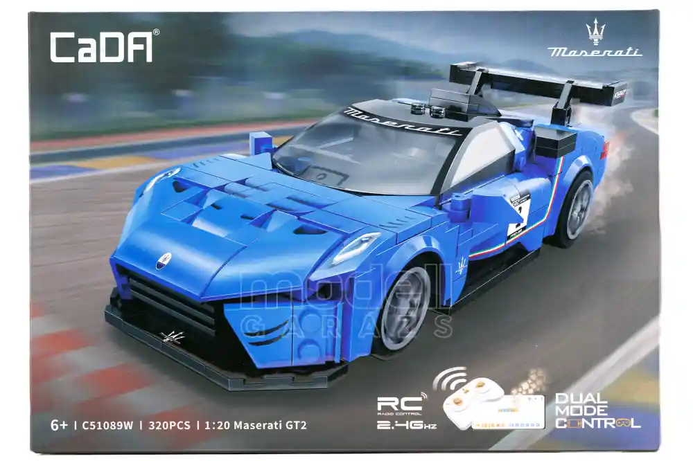 Legnépszerűbb Maserati GT2 RC távirányítós CaDA építhető modell