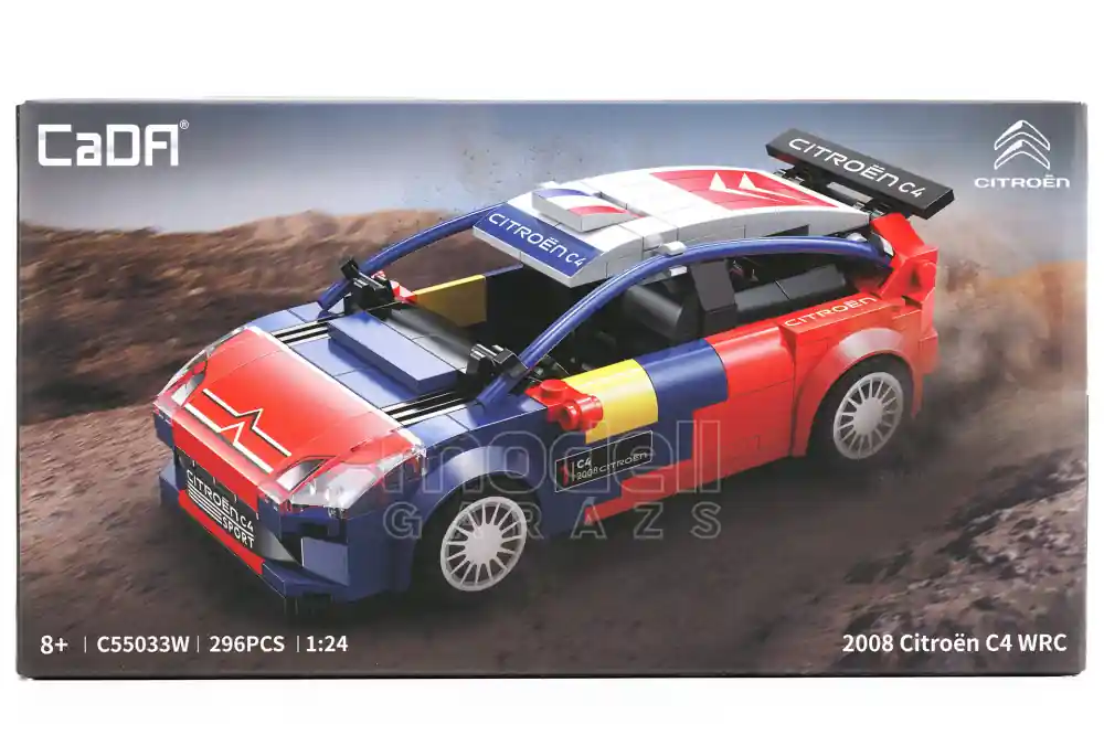 Vedd meg most Citroën C4 WRC 2008 S. Loeb CaDA építhető modell