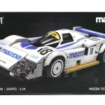 Mazda 787B 18 24h Le Mans 1991 D. Kennedy - S. Johansson - M.S. Sala CaDA építhető modell Legnépszerűbb
