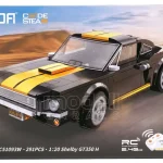 Biztonságos fizetés For Mustang Shelby GT350H 1966 RC távirányítós CaDA építhető modell