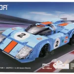 Csak ma Porsche RC 917 Azure Storm 131 1969 RC távirányítós CaDA építhető modell