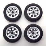 Bestseller KK-scale 4db. felnire szerelt gumi 1 18 Porsche 924 Turbo 1986 modellhez