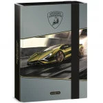Prémium Ars Una Sárga Lamborghini mintás füzetbox A/5