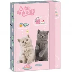 Akció Ars Una Cute animals – tea party cicás füzetbox A/5