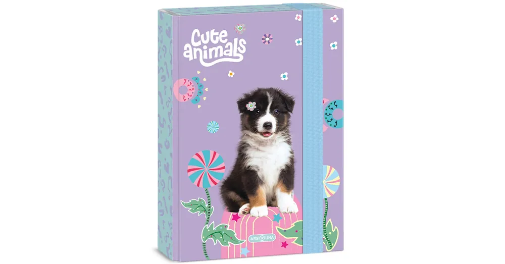 Ars Una Cute animals – Aussie kutyás füzetbox A/5 Vedd meg most