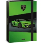 Vásárlói kedvenc Ars Una Zöld Lamborghini mintás füzetbox A/4