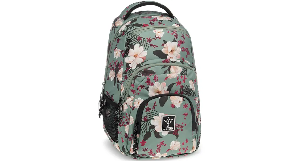 Ars Una Flowery green iskolatáska hátizsák AU-2 32×46×22 cm Biztonságos fizetés