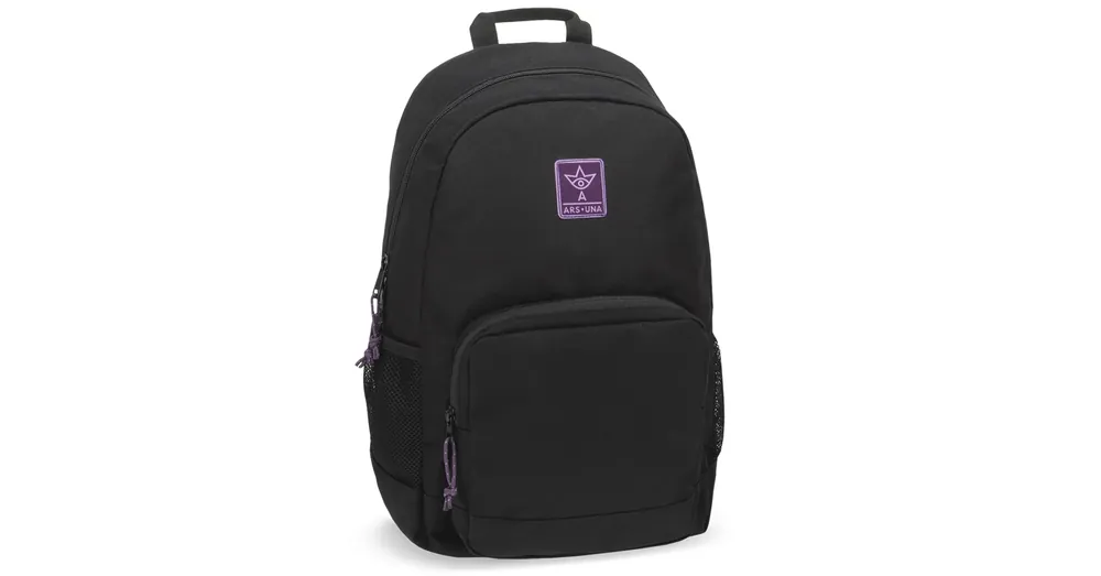 Ars Una Girl’s Black-Violet Cordura iskolatáska hátizsák AU-14 32×51×25 cm Biztonságos fizetés
