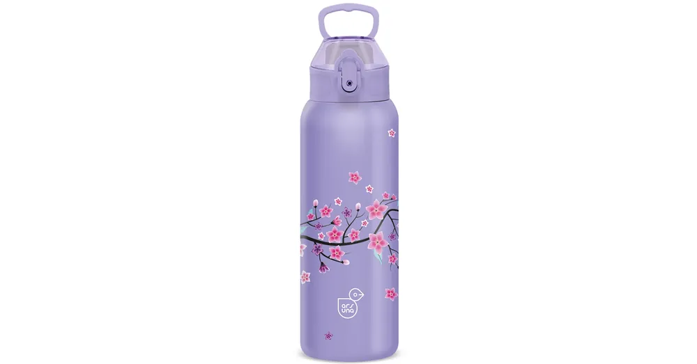 Ars Una 3D Snow Flower lila duplafalú fémkulacs 700ml Rendeld meg most