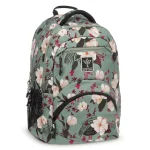 Korlátozott ajánlat Ars Una Flowery green ergonomikus iskolatáska hátizsák 27 L