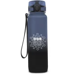 Végkiárusítás Ars Una BPA-mentes színátmenetes motivációs kulacs matt – 1000 ml – Stormy Night