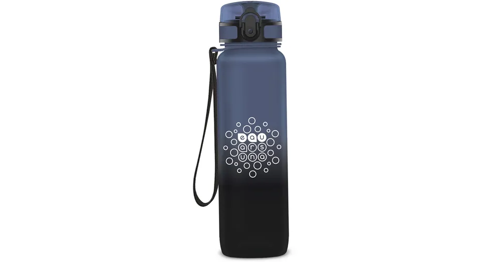 Végkiárusítás Ars Una BPA-mentes színátmenetes motivációs kulacs matt – 1000 ml – Stormy Night