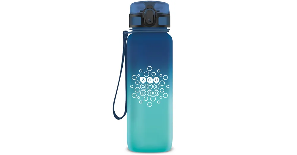 Biztonságos fizetés Ars Una BPA-mentes színátmenetes kulacs matt – 800 ml – Dark Sea