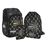 Kiárusítás Spirit Kosárlabda mintás iskolatáska, hátizsák 4 db-os szett 32×19×44 cm