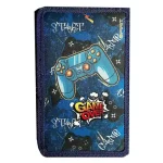 Árcsökkenés Spirit Game Over gamer mintás három szintes töltött tolltartó 28 db-os