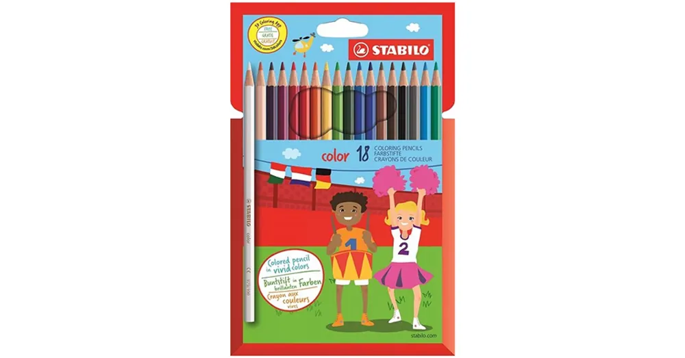 Stabilo Color színes ceruza készlet 18 db-os Különleges ajánlat