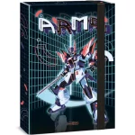 Ars Una A.R.M.S. robot mintás gumis füzetbox A/4 Olcsóbb