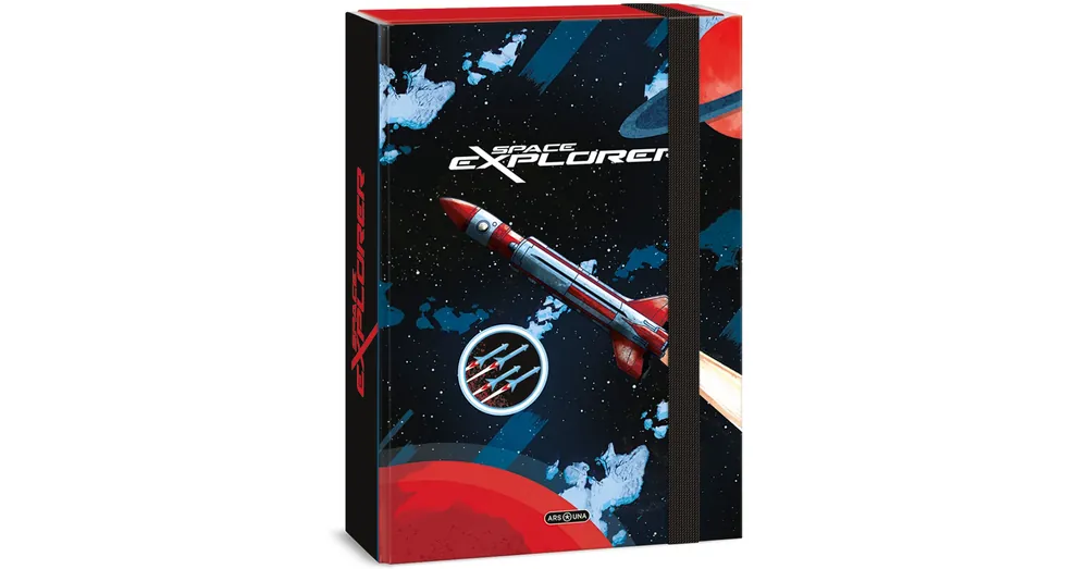 Legnépszerűbb Ars Una Space explorer gumis füzetbox A/4