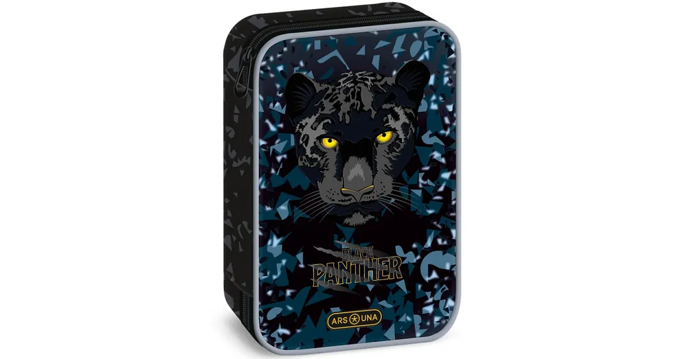 Ars Una Black panther többszintes tolltartó 15,5×22,5×4,5 cm Ajánlat